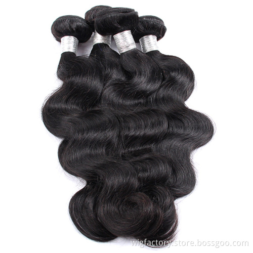 Xuchang hair factory raw soft thick and clean weft virgin cuticle raw hair, 100 human peruvian hair body wave
